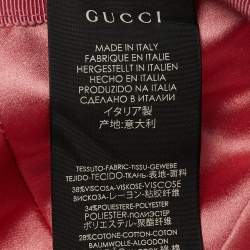 مملوكة مسبقًا Gucci Brown GG Velvet Baseball Cap M