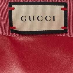 مملوكة مسبقًا Gucci Brown GG Velvet Baseball Cap M