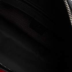 Pre Owned Gucci Beige/Balck GG Supreme Canvas and Leather Web Toiletry Pouch