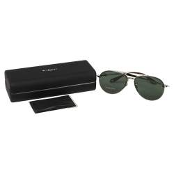 Givenchy Silver/Green GV7075/S Aviator Sunglasses