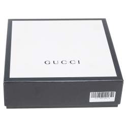 Gucci Two Tone Logo Jacquard Wool Scarf