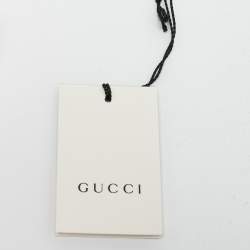Gucci Navy Blue Fortune Silk Slim Tie