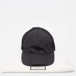 Gucci Black GG Nylon & Mesh Baseball Cap XL