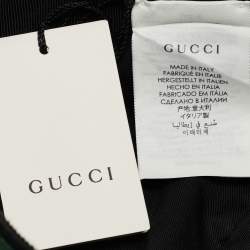 Pre Owned Gucci Black GG Canvas Baseball Cap L