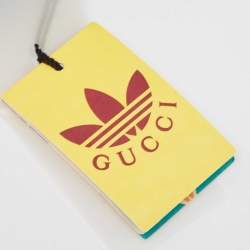 Gucci X Adidas Green GG Supreme Coated Canvas Baseball Cap S