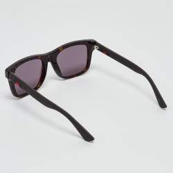 Gucci Brown/Black Tortoise GG0008S Wayfarer Sunglasses