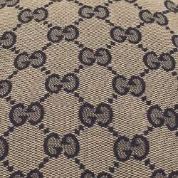 Pre Owned Gucci Beige Original GG Web Canvas Flat Cap XS