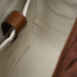 Gucci Brown/Beige GG Supreme Canvas Medium Interlocking G Backpack
