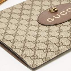 Gucci Beige/Ebony GG Supreme Canvas Neo Vintage Pouch