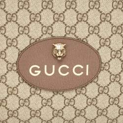Gucci Beige/Ebony GG Supreme Canvas Neo Vintage Pouch