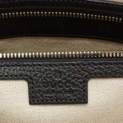 Gucci Black Jumboo GG Leather Briefcase