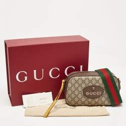 Gucci Beige/Ebony GG Supreme Canvas Neo Vintage Messenger Bag