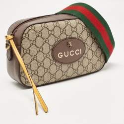 Gucci Beige/Ebony GG Supreme Canvas Neo Vintage Messenger Bag