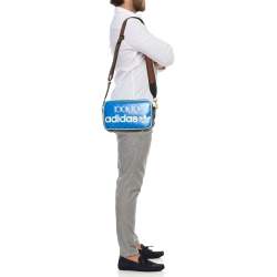 Pre Owned  Gucci x Adidas Tricolor GG Supreme Canvas Camera Crossbody Bag