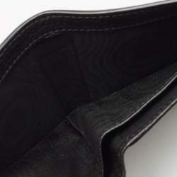 Gucci Black Leather Logo Bifold Wallet