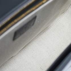 Pre Owned Gucci Grey Leather Horsebit 1955 Shoulder Bag