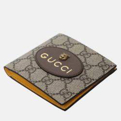 Pre Owned Gucci Neo Vintage GG Supreme Wallet