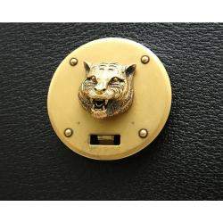 مملوكة مسبقًا حقيبة مستندات غوتشي جلد أسود