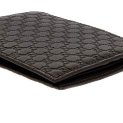 Gucci Brown GG Microguccissima Leather Bifold Wallet