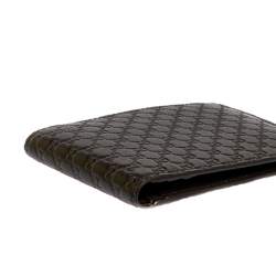 Gucci Brown GG Microguccissima Leather Bifold Wallet
