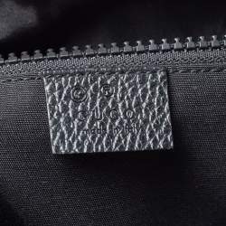 Gucci Black GG Nylon and Leather Rucksack Backpack