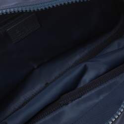 Gucci Blue GG Nylon and Leather Toiletry Pouch
