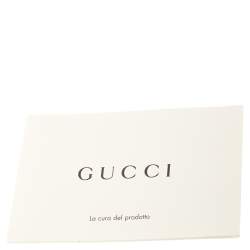Gucci Blue GG Nylon and Leather Toiletry Pouch