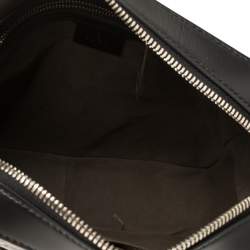 Gucci Black Guccissima Leather Messenger bag
