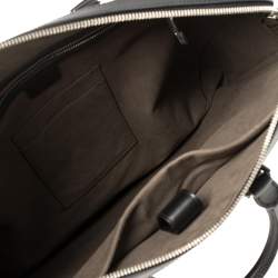 Gucci Black Guccissima Leather Briefcase