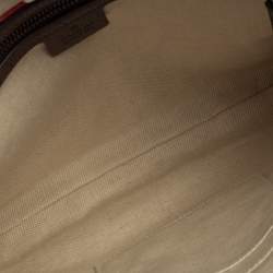 Gucci Beige GG Supreme Canvas and Leather Courrier Messenger Bag
