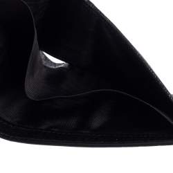 Pre Owned Gucci Black Leather Bee Star Bifold Wallet