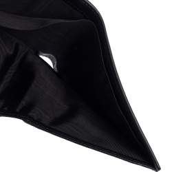 Pre Owned Gucci Black Leather Bee Star Bifold Wallet