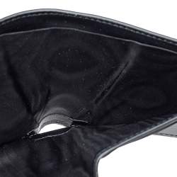 Pre Owned Gucci Beige/Black GG Supreme Canvas And Leather Wallet