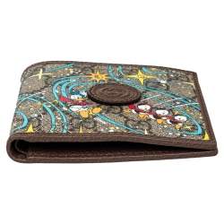 Gucci x Disney Beige GG Supreme Donald Duck Billfold Wallet