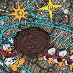 Gucci x Disney Beige GG Supreme Donald Duck Billfold Wallet