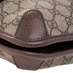 Gucci Beige/Brown GG Supreme Canvas And Leather Neo Vintage Messenger Bag