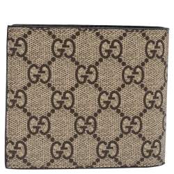 Gucci Multicolor Tiger Print GG Supreme Bifold Wallet