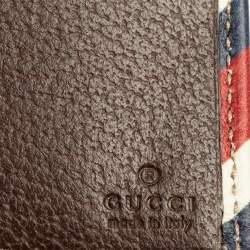 Gucci Beige GG Supreme Canvas Courrier Bifold Wallet