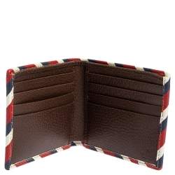 Gucci Beige GG Supreme Canvas Courrier Bifold Wallet