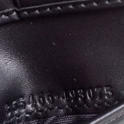 Pre Owned Gucci Black Guccissima Leather Bifold Wallet