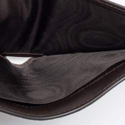 Pre Owned Gucci Beige GG Supreme Canvas Web Bifold Wallet 