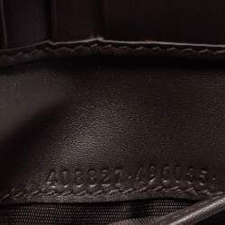 Pre Owned Gucci Beige GG Supreme Canvas Web Bifold Wallet 