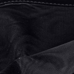 Pre Owned Gucci Black GG Supreme Canvas Kingsnake Bifold Wallet