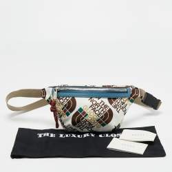 Pre Owned Gucci x The North Face Multicolor Print Nylon Belt Bag