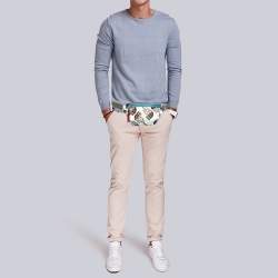 Pre Owned Gucci x The North Face Multicolor Print Nylon Belt Bag