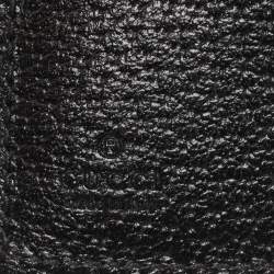 Gucci Black Pebbled Leather GG Marmont Bi-Fold Wallet
