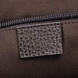 Gucci Beige/Brown GG Canvas and Leather Large Flap Messenger Bag