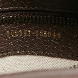 Gucci x Adidas Beige/Brown GG Crystal Canvas and Leather Mini Duffle Bag