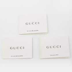 Gucci Beige GG Supreme Canvas and Leather Bifold Wallet