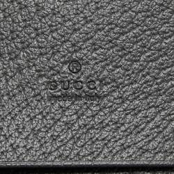 Gucci Grey GG Supreme Canvas and Leather Ophidia Business Card Holder